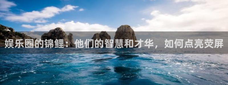 伟德国际19464注册：娱乐圈的锦鲤：他们的智慧和才华，如何点亮荧屏